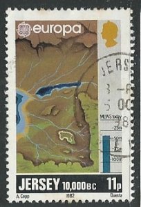 Great Britain - Jersey  ||  Scott # 286 - Used