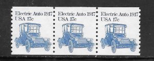 #1906 MNH Strip of 3