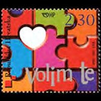 CROATIA 2003 - Scott# 512 Love Set of 1 NH