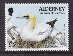 Alderney 87 Bird MNH VF