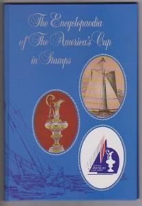 Solomon Islands 1987 America's Cup Encyclopedia with MNH Stamps Sc#570-574