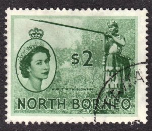 North Borneo Scott 273 Fine postally used.