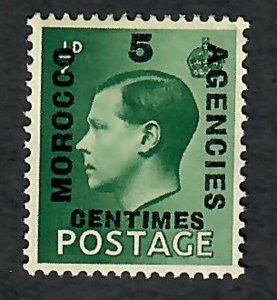 Great Britain - Offices in Morocco #437 Mint Hinged single