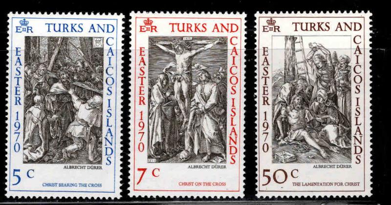 Turks and Caicos Islands Scott 202-204  mnh** Easter set