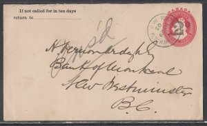 Canada - May 29, 1903 Toronto & North Bay RPO on Domestic Cover