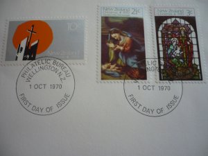 Postal History - New Zealand - Scott# 464-466 - First Day Cover