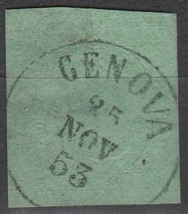 Sardinia #4 F-VF Used CV $1200.00 (B8194)