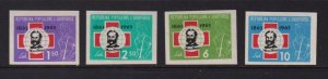 Albania - 1963 Red Cross set, imperforate - cat. $ 60.00