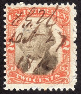 1871, US 2c, Revenue, Used, Sc R135