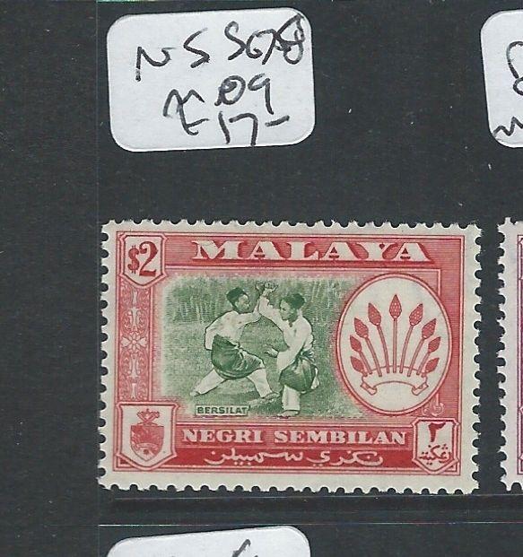 MALAYA NEGRI SEMBILAN (P0410B) $2.00  SG78  MOG