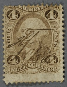United States #R20c VG Used Hand Cancel Good Color Hand Cancel