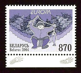 Belarus 523 870r Europa Cept 2004 MNH