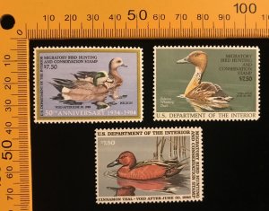 RW51, RW52, RW53 MNH set of 3, sound condition