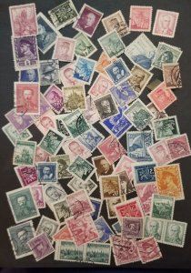 Czechoslovakia Vintage Stamp Lot Used Collection T2601