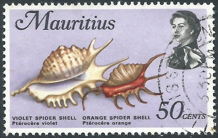 Mauritius, Sc #350, 50c Used