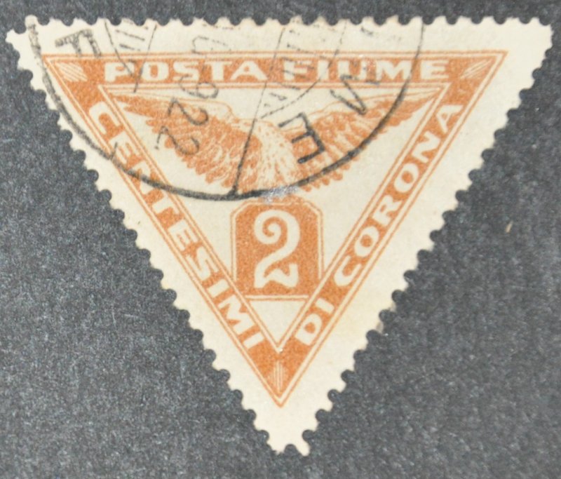 DYNAMITE Stamps: Fiume Scott #P2 – USED