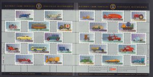 Canada #1605,  with Folder, 1996, Transportation, Never Hinged
