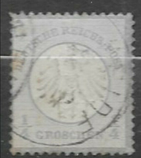 Germany #1 Small shield used CV $85