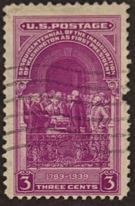 US #854 used