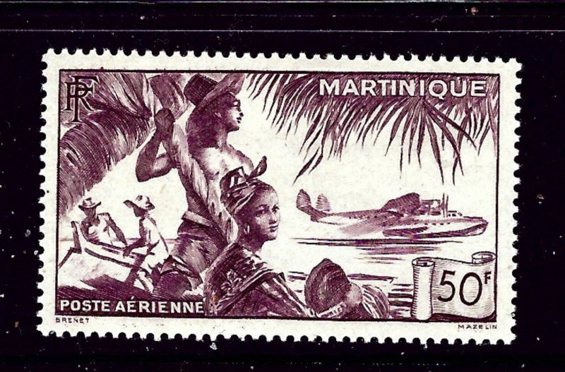 Martinique C10 MH 1947 issue