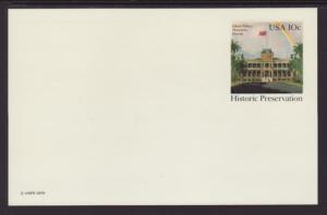 US UX81 Iolani Palace Postal Card Unused