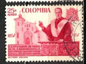 Colombia; 1959: Sc. # C315: Used Single Stamp