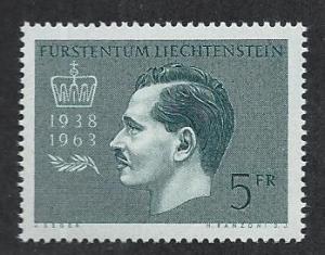 LIECHTENSTEIN SC# 375 FVF/MNH 1963