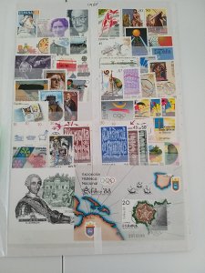 Spain Complete Yearset 1988 MNH luxe
