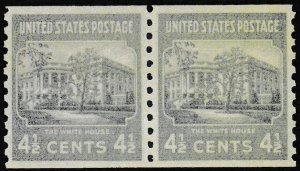 U.S. Scott # 844 PR, 1939, 4 1/2¢, PSE Cert., XF-Superb 95, Mint, OGnh, Lt. Gray