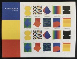 US #5382-5391 (5391a) Sheet of 20 (.55) Ellsworth Kelly
