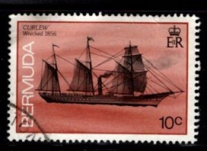 Bermuda - #485 Shipwrecks - Curlew - Used