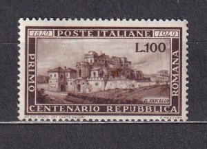 1949 - ITALY - Centenary of Roman Republic - Sc# 518 - MNH **