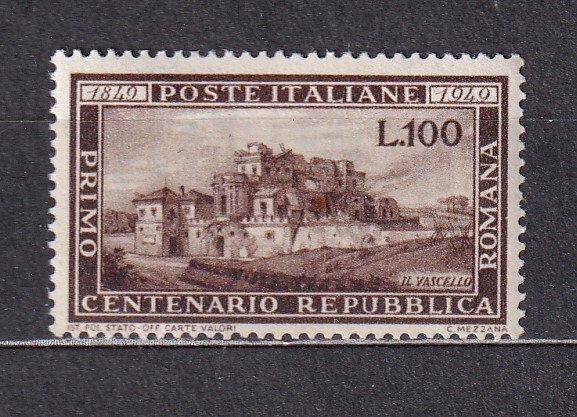 1949 - ITALY - Centenary of Roman Republic - Sc# 518 - MNH **