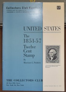 Doyle's_Stamps: M.L. Neinken's: US The 1851-57 Twelve Cent Stamp