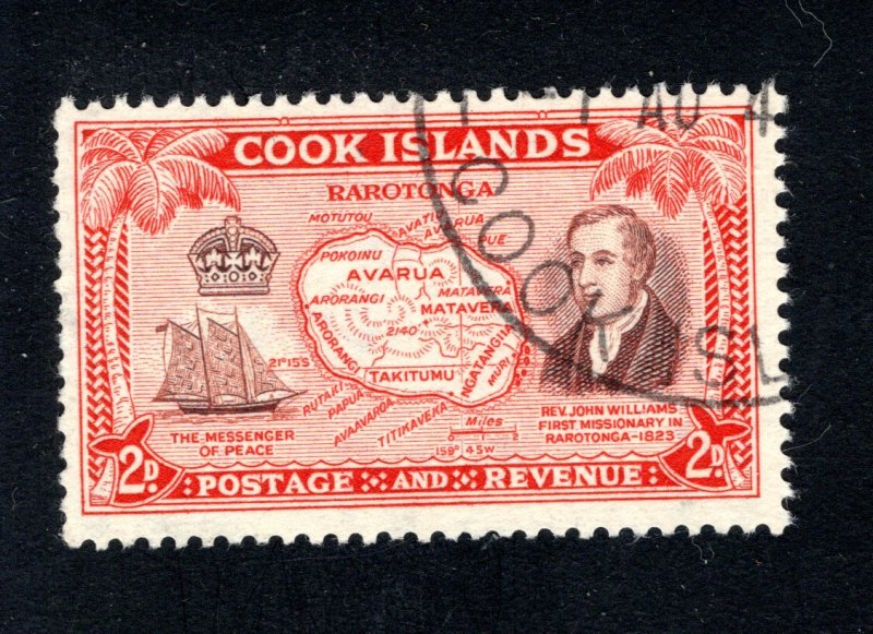 Cook Islands, Scott 133, VF, Used, CV $3.00   ..... 1500086