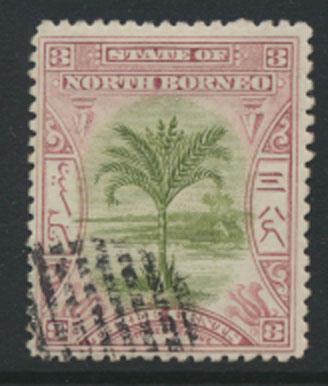 North Borneo  SG 97   Used    perf 14     please see scan & details