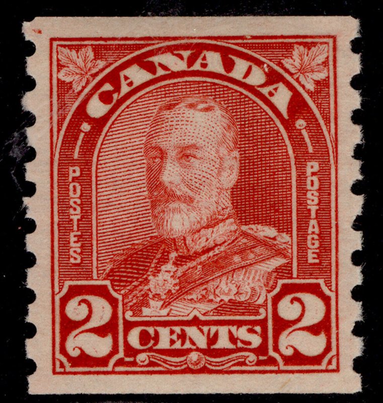 CANADA GV SG307, 2c scarlet, LH MINT. 