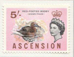 1963 BRITISH COLONY ASCENSION 5s MH* Stamp A4P18F39628-