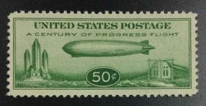 MOMEN: US STAMPS #C18 MINT OG NH XF JUMBO LOT #75345*