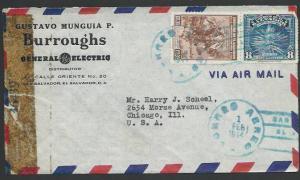 SALVADOR 1944 censor cover to USA..........................................27432