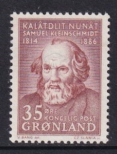 Greenland  #68  MNH  1964   Kleinschmidt