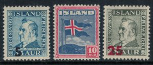 Iceland #212,28,36*  CV $4.70