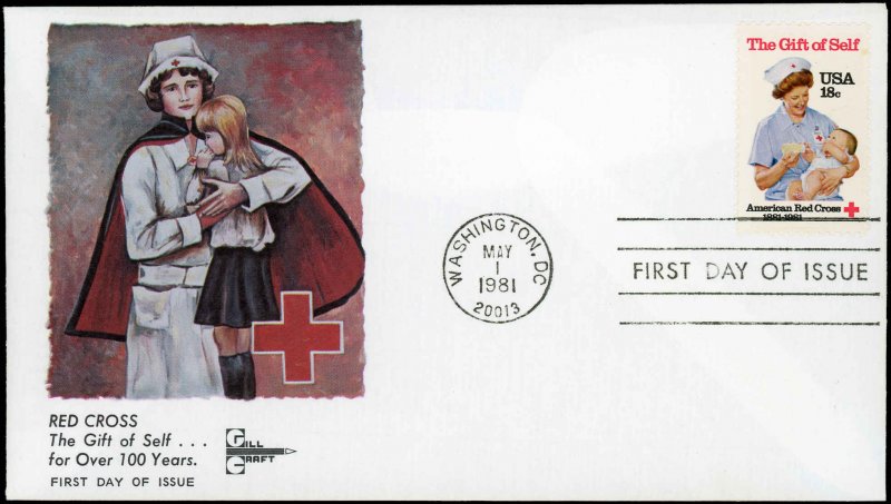 USA 1910 FDC GillCraft Cachet