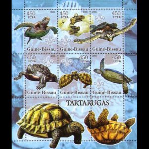 GUINEA-BISSAU 2005 - MI# 3228 Sheet-Turtles NH