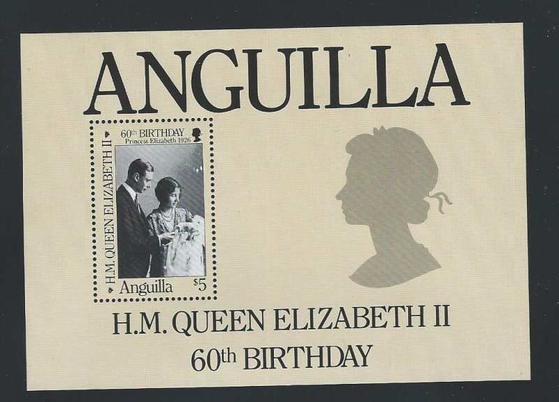 Anguilla  souvenir sheet   mnh sc  677