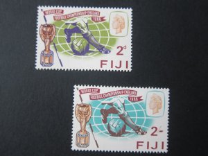 Fiji 1966 Sc 219-220 set MNH