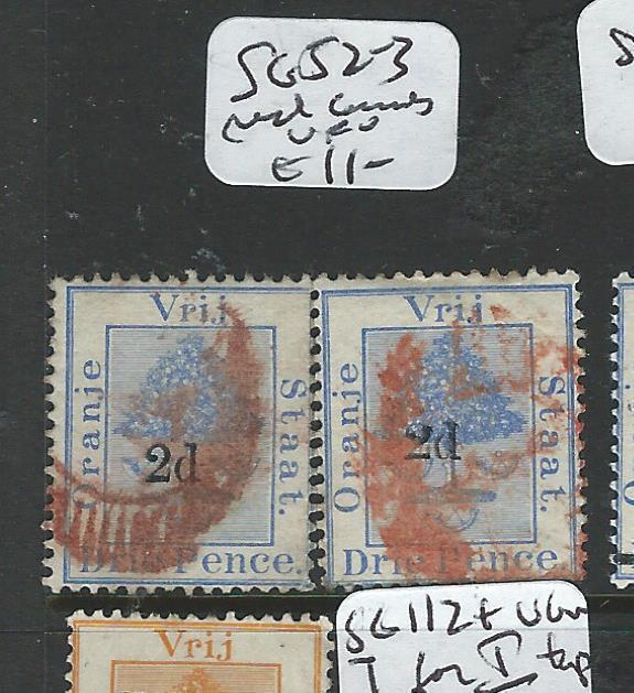 ORANGE FREE STATE (P1203B) TREE  SG 52-3  RED CANCELS     VFU