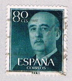 Spain 824 Used Franco 1954 (BP42905)