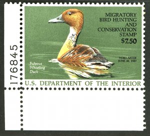 U.S. #RW53 MINT PL# SINGLE OG NH