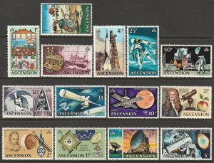 EDSROOM-12298 Ascension 138-51 MNH 1971 Complete Man Into Space CV$33.25